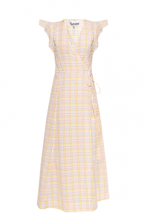 Ganni Checked dress